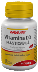 Vitamina D3 masticabila x 30 tablete